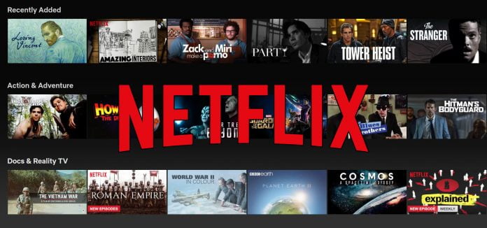 Lataa elokuvia Netflixistä